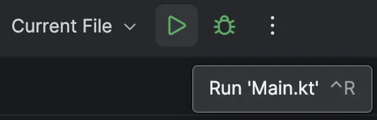 Kotlin run